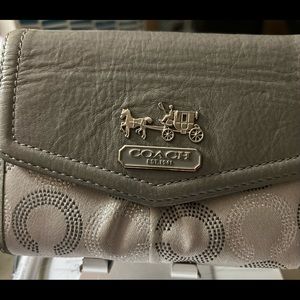 Beautiful  Coach bifold wallet.